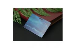 China Luminescent PVC Fingerprint Smart Cards Self Developed Glue Cold Pressing Customized supplier