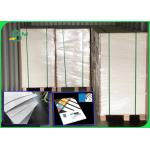 2 / S Coated Paper 115gsm Printable White Plain Gloss Art Paper For Cards for sale
