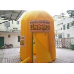 Lightweight Inflatable Lemonade Stand One Door And One Window Long Life Span
