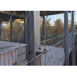 Rope Mesh Fence Flexible Stainless Steel Cable Netting For Building for sale