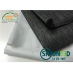80% Nylon / 20% Polyester Non Woven Interlining Fabric With Soft Handfeeling for sale