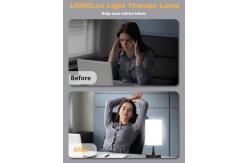 China Adjustable Brightness Sad Desk Lights 100V - 240V Daylight Lamp 10000 Lux supplier