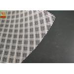 Plastic Resin Infusion Mesh White Color , HDPE Plastic Diamond Mesh Roll for sale