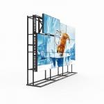 Metal 450cd/m² 180W 46 Inch 2x2 3x3 seamless LCD Panel for sale