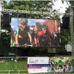 LED Advertising Display Screens For Football Stadium Large Led Video Wall Board for sale