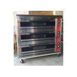 Gas / Electric Baking Ovens Mechanical Control Independent Temperature Selection Each Chamber Holds 2 of Baking Sheets for sale