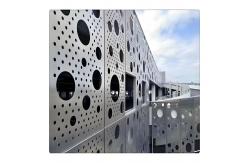 China Waterproof Metal Wire Mesh Fencing 2mm Aluminium Perforated Panels supplier