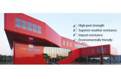 China Fireproof Grade Class B1 And A2 PE Aluminum Composite Panel Length 2440mm-5800mm supplier