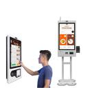 Capacitive Touch Screen Restaurant Ordering Kiosk Machine Self Service Payment