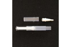 China Transparent Empty Lip Gloss Tubes 4ml Capacity Customized For Makeup Packaging supplier