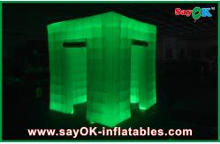 China Party Photo Booth Portable Safe Green Event Inflatable Photo Booth Beautiful Appearance supplier
