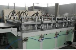 China WPC Construction Template Making Machine , Wpc Production Line / Extruder supplier