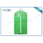 Customized Mens Non Woven Fabric Bags With Good Zipper And PVC Window for sale