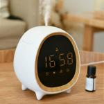 Smart Home Ultrasonic Aroma Diffuser With Clock Function for sale