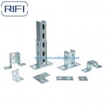 Unistrut Channel Fittings Plat Angle 90 Degree Square Wing Shap Zinc Plated for sale