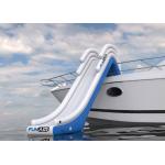 Custom Size 0.9mm PVC Tarpaulin Floating Inflatable Yacht slide For Boat/Yacht for sale