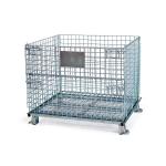 Wire mesh container used in storing goods in warehouse for sale