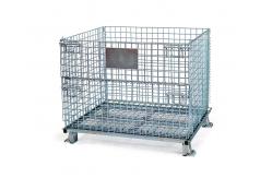 China Wire mesh container used in storing goods in warehouse supplier