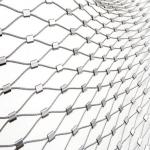 Zoo Stainless Steel Rope Mesh , Stainless Steel Wire Rope Ferrule Mesh