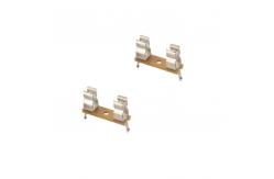 China 249A PCB Mount Fuse Holder 5x20 19mm Height With Mounting Hole Base supplier