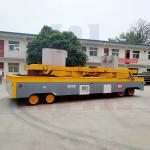 Heavy Load Material Battery Transfer Trolley Directional Movement Remote Control