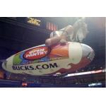 Colorful inflatable blimp with logo for promotion for sale