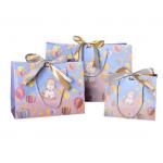 Promotional Paper Shopping Bags With Logos Luxury Shopping Paper Bag Reusable for sale