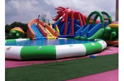China Exciting Water Park Amusement Equipment Inflatable Slip And Slide supplier