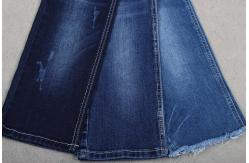China 10.3oz Sanforizing Dark Blue Spandex Cotton Polyester Denim Fabric supplier