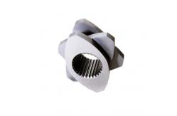China Lab Twin Screw Element Used In The Plastic Processing And Extrusion Process supplier