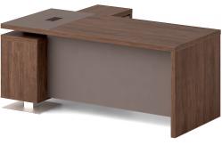 China MFC Office Executive Table Executive Director Table With Vice Desk supplier