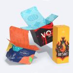 OEM Logo Folding Carton Box Pantone CMYK Color Collapsible Cardboard Box for sale