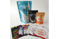China Custom Printed Child Proof k Mylar Bag Gummies Pouch Kratom Pill Sachet supplier