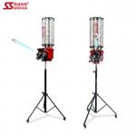 Steel Material Badminton Machine Training Feeding Remote Controller H7 Model for sale