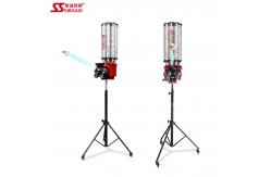 China 20-140KM/H Shuttlecock Throwing Machine With Foldable Tripod supplier