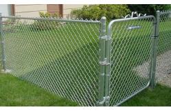 China 10 Ft Commercial 2x9 Gauge Galvanized Chain Link Fence Package Kits Complete supplier