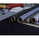 Fire Resistant Fiberglass Cloth Colorful Silicone Coated Fiberglass Fabric Fireproof for sale