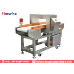Food Grade PU Belt Industrial Metal Detector Conveyor 25kgs Load Open Delivery System for sale