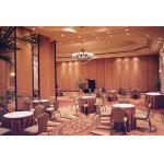 Melamine Wooden Partition Wall For Banquet Hall High Sound Absorbing for sale