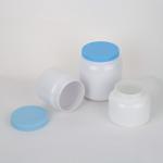 New Design 400g 1000g Plastic Milk Protein Powder PET Container Can With Screw Cover for sale