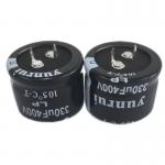 Krunter 105°c 330uf 400v Snap-in Aluminum Electrolytic Capacitor High Voltage for sale