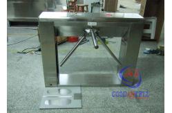 China Waist height Mobile phone apps Tripod Turnstile Gate , office building turnstile security gates supplier