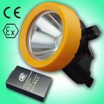 Efficient KL5LM Portable LED Mining Cap Lamp 15000lux 3.7V , Low Power Indication for sale