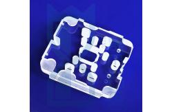 China Custom High Temperature Corrosion Resistant Quartz Transparent Opaque Punching Step supplier