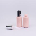 Empty 60ml PETG Dropper Bottle Pink Little Dropper Bottles With Press Top Dropper for sale