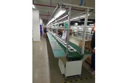 China Anti Static SMT Flat Belt Conveyor 4 Meters Length 8000 Mm/Min supplier