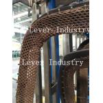 Stainless Steel Fiber Net Belt Tempering Furnace Parts For Automotive Glass Tempering Furnace for sale