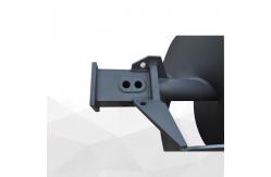 China Efficient Rock Soil Clay Sand Bucket Auger Straight Conical Auger With Flat Teeth supplier