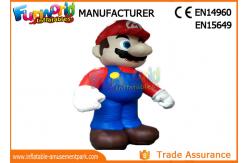 China PVC Coated Nylon 3 - 8m Advertising Inflatables Mario Model / Inflatable Cartoon Characters supplier