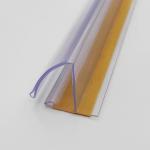 Writable Waterproof Clear Plastic Shelf Label Holder For Wire Shelves